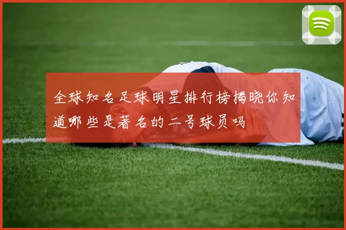 全球知名足球明星排行榜揭晓你知道哪些是著名的二号球员吗